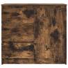 Stylish Smoked Oak Sideboard with Drawer - 71x35x65 cm