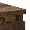 Stylish Smoked Oak Sideboard with Drawer - 71x35x65 cm