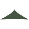 Sunshade Sail 160 g/m² Dark Green 5x6x6 m HDPE - Hipomarket