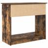 Console Table with Drawers - Smoked Oak, Modern Design