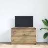 Stylish TV Cabinet Artisan Oak - 80x35x54 cm | Hipomarket UK