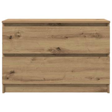 Stylish TV Cabinet Artisan Oak - 80x35x54 cm | Hipomarket UK