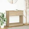  Console Table with Drawers Sonoma Oak 85.5x38.5x74.5 cm Colour sonoma oak Quantity in Package 1 