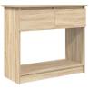 Console Table with Drawers - Sonoma Oak 85.5x38.5 cm | HipoMarket