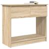 Console Table with Drawers - Sonoma Oak 85.5x38.5 cm | HipoMarket