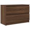 Brown Oak TV Cabinet - 80x35x54 cm - Stylish & Durable