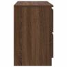 Brown Oak TV Cabinet - 80x35x54 cm - Stylish & Durable