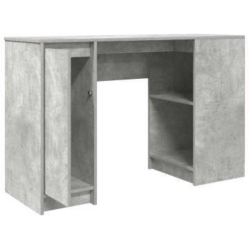 Desk Concrete Grey 120x42x76 cm - Stylish & Functional