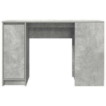 Desk Concrete Grey 120x42x76 cm - Stylish & Functional