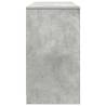 Desk Concrete Grey 120x42x76 cm - Stylish & Functional