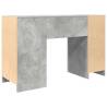 Desk Concrete Grey 120x42x76 cm - Stylish & Functional