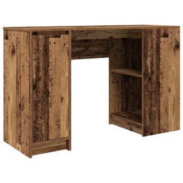 Old Wood Desk 120x42x76 cm - Engineered Wood | HipoMarket