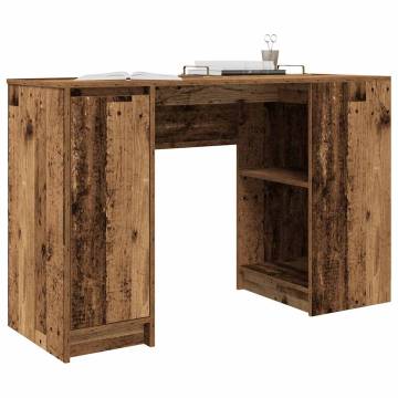 Old Wood Desk 120x42x76 cm - Engineered Wood | HipoMarket