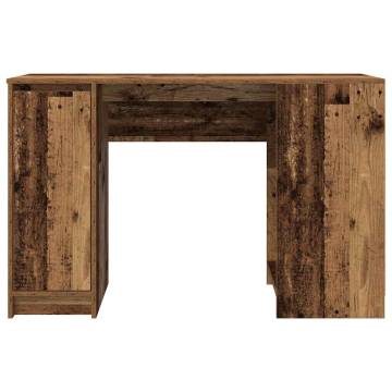 Old Wood Desk 120x42x76 cm - Engineered Wood | HipoMarket