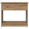 Artisan Oak Console Table with Drawers - Modern & Versatile