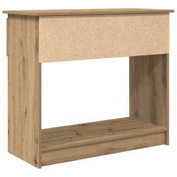 Artisan Oak Console Table with Drawers - Modern & Versatile