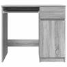 Desk Grey Sonoma - 86x49x76 cm Engineered Wood | HipoMarket