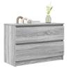 TV Cabinet Grey Sonoma 80x35x54 cm - Durable Engineered Wood