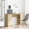  Desk Sonoma Oak 120x42x76 cm Engineered Wood Colour sonoma oak 