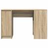 Sonoma Oak Desk - 120x42 cm | Stylish & Durable | Hipomarket