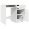 Stylish White Desk 86x49x76 cm | Durable Engineered Wood