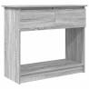 Grey Sonoma Console Table with Drawers | Hipo Market