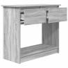 Grey Sonoma Console Table with Drawers | Hipo Market