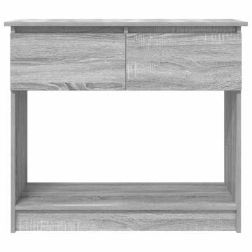 Grey Sonoma Console Table with Drawers | Hipo Market