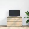 TV Cabinet Sonoma Oak 80x35x54 cm - Durable & Stylish Design