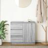 Sideboard with Drawer Grey Sonoma - 71x35x65 cm | HipoMarket