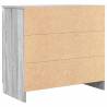 Sideboard with Drawer Grey Sonoma - 71x35x65 cm | HipoMarket