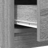 Sideboard with Drawer Grey Sonoma - 71x35x65 cm | HipoMarket