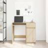 Desk Sonoma Oak - Stylish & Versatile Storage Solutions