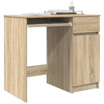 Desk Sonoma Oak - Stylish & Versatile Storage Solutions