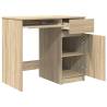 Desk Sonoma Oak - Stylish & Versatile Storage Solutions