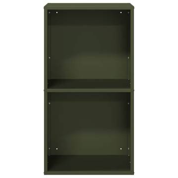  Firewood Rack Olive Green 40x30x75 cm Cold-rolled steel