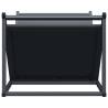 Firewood Rack Anthracite - Sturdy Cold-Rolled Steel Storage