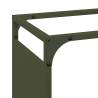 Firewood Rack Olive Green - 90x28x65 cm Cold-Rolled Steel