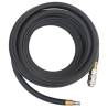 Hybrid Air Hose Black 0.6" 5m – Durable Rubber & PVC