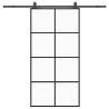 Stylish Sliding Door with Black Hardware Set | 102.5x205 cm