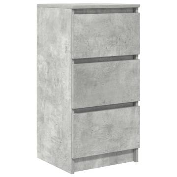 Stylish Concrete Grey Sideboard - Ample Storage & Durability