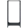 Durable Anthracite Firewood Rack - Cold-Rolled Steel | HipoMarket