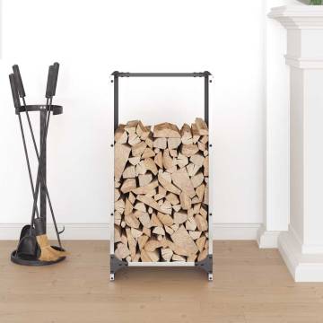 Stainless Steel Firewood Rack 40x30x80 cm | Durable & Stylish