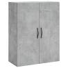 Wall Mounted Cabinet Concrete Grey - Stylish Storage Solution