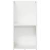 Firewood Rack White 40x30x80 cm | Cold-Rolled Steel Storage