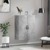 Wall Mounted Cabinet Concrete Grey - Stylish Storage Solution