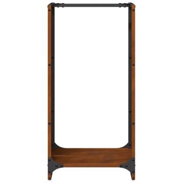 Sturdy Firewood Rack 40x30x80 cm in Weathering Steel | HipoMarket