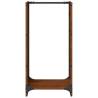 Sturdy Firewood Rack 40x30x80 cm in Weathering Steel | HipoMarket