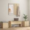 Hallway Furniture Set Sonoma Oak Engineered Wood Colour sonoma oak Quantity in Package 1 Amount 