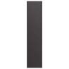 Firewood Rack Black 50x23x100 cm - Durable & Stylish Storage